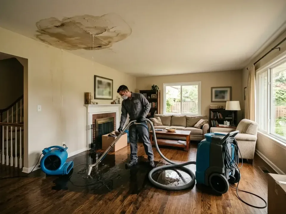 attic-pipe-burst-ceiling-drip-008 — frequently asked questions, Water Damage Restoration & Carpet Care in Moody, AL
